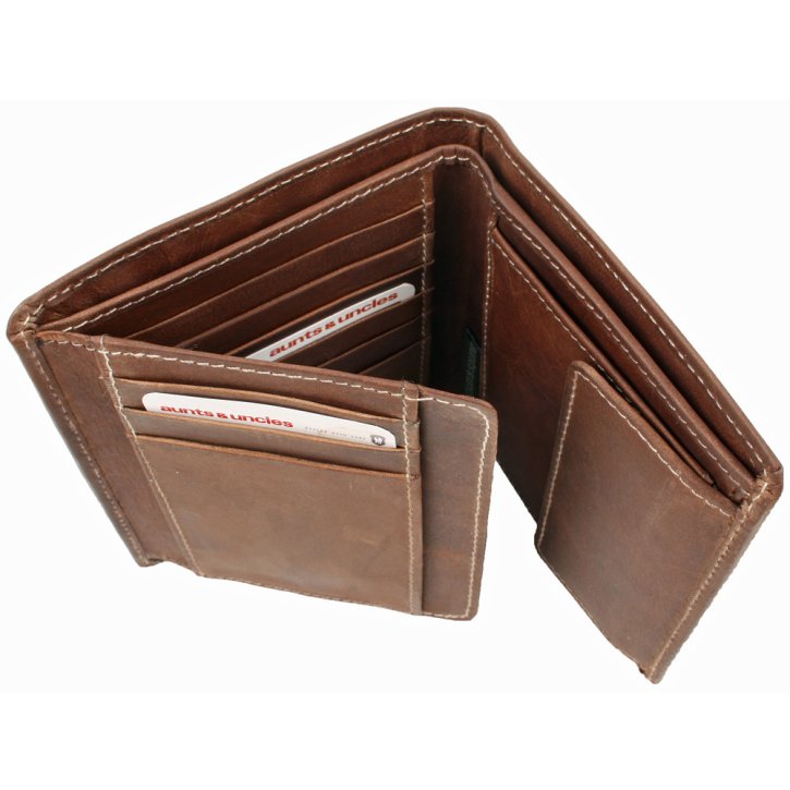 Aunts & Uncles PHIL Geldbörse logo-vintage tan