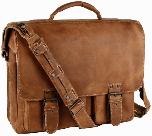 FINN Aktentasche vintage tan