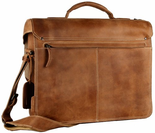 Aunts & Uncles FINN Aktentasche vintage tan