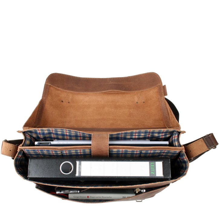 Aunts & Uncles BIG FELLA Laptoptasche hazelnut