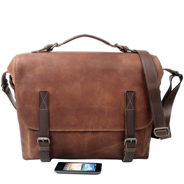 Aunts & Uncles BIG FELLA Laptoptasche hazelnut