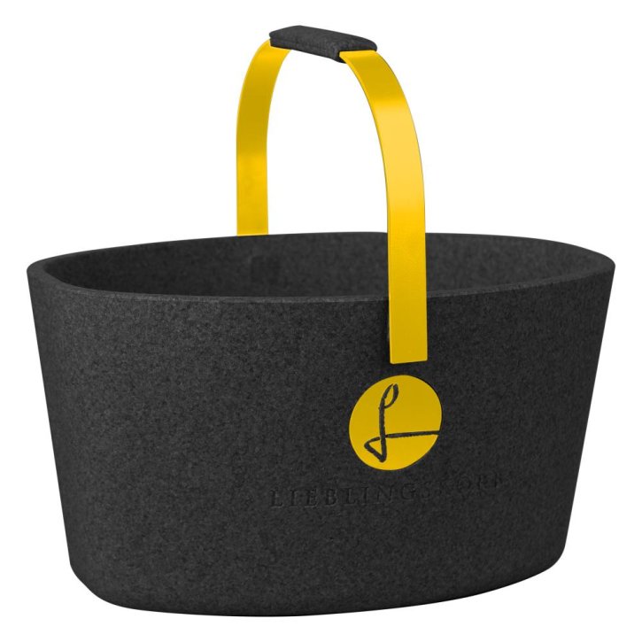 LIEBLINGSKORB LIEBLINGSKORB basic deep black/gold