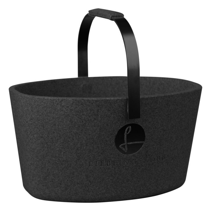LIEBLINGSKORB LIEBLINGSKORB basic deep black/tiefschwarz