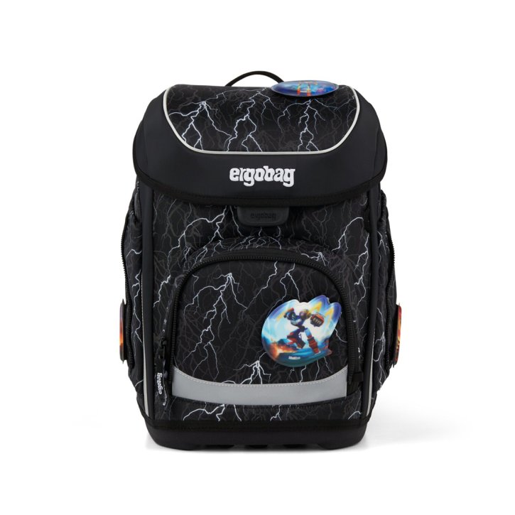 Ergobag Cubo Schulranzen-Set Super ReflektBär