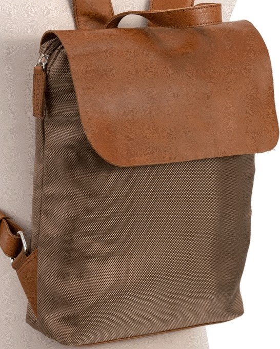 Saccoo Sica M C  Rucksack  cognac