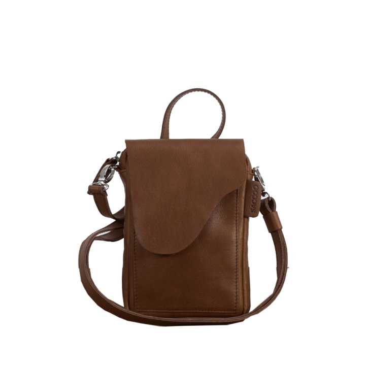 Saccoo OLIVIA Handtasche brown