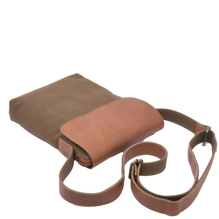  Santos CV Schultertasche khaki