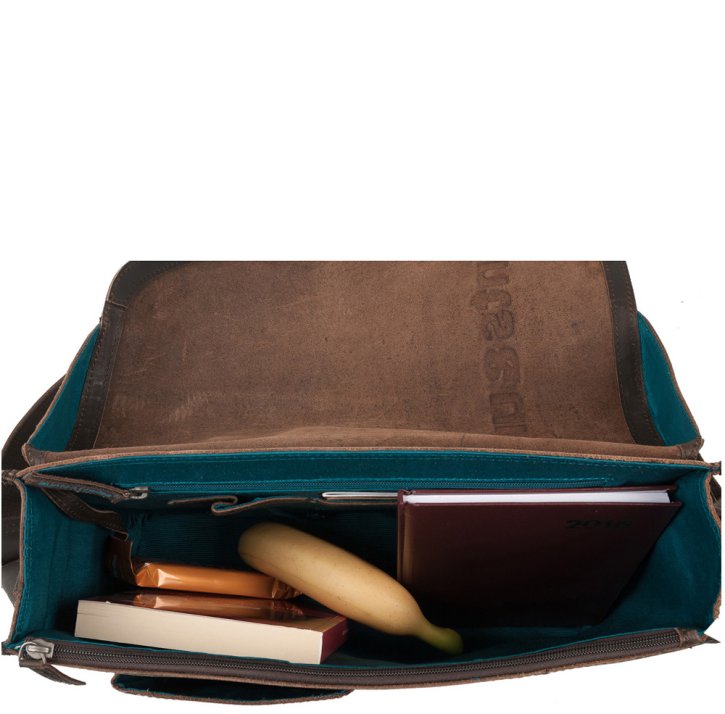 Aunts & Uncles MEDIUM JUDD Laptoptasche vintage brown