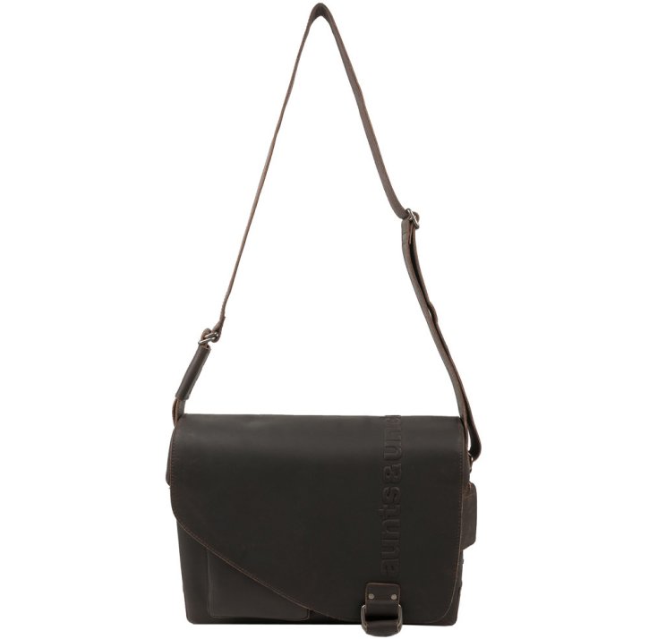 Aunts & Uncles MEDIUM JUDD Laptoptasche vintage brown
