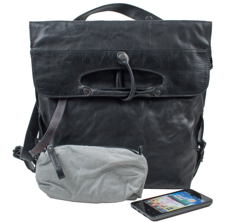 Aunts & Uncles MRS. MINCE PIE 2in1 Rucksack black smoke