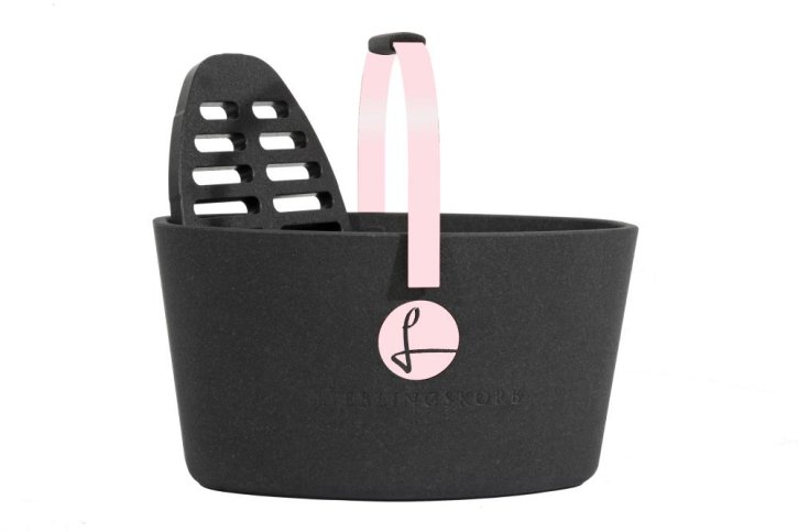 LIEBLINGSKORB LIEBLINGSKORB basic deep black/pastellrosa