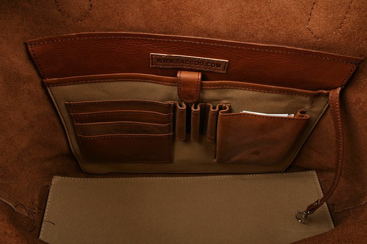 Saccoo Rubia Shopper cognac