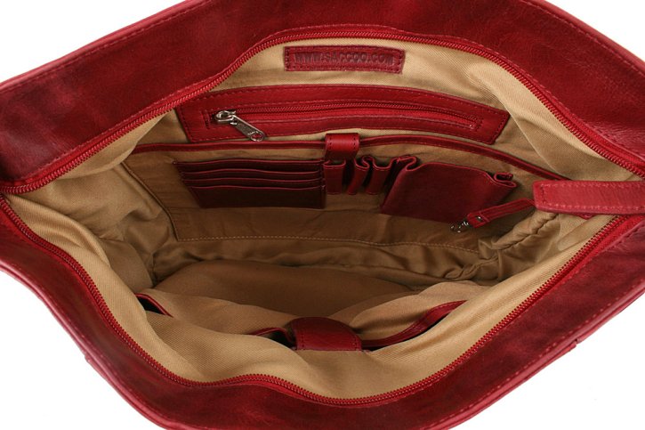 Saccoo Tumbes Schultertasche red
