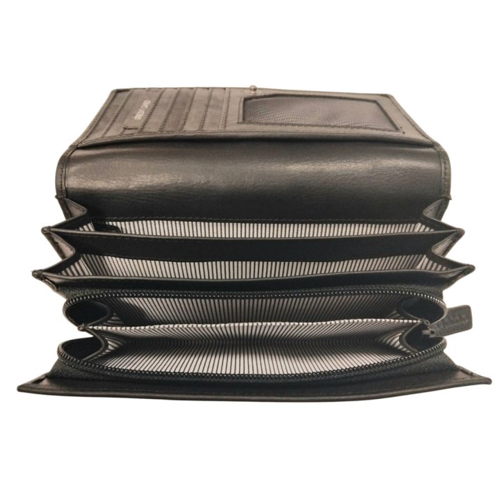 Saccoo YEN Damenbörse black