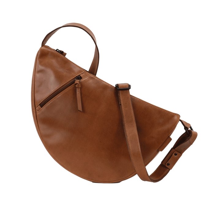 Saccoo MOON Cross Bag cognac