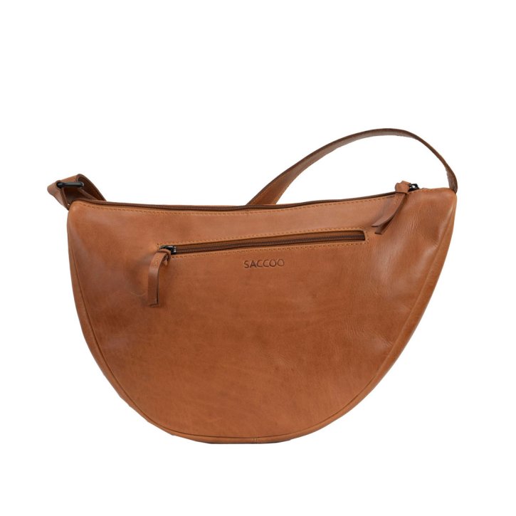 Saccoo MOON Cross Bag cognac