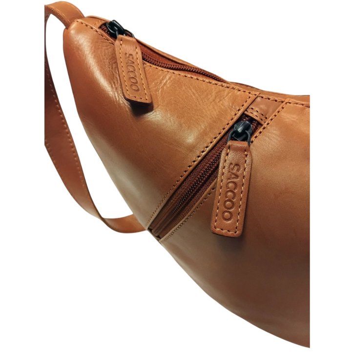 Saccoo MOON Cross Bag cognac