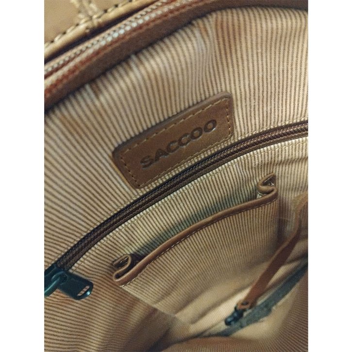 Saccoo BAMBA crossbody bag cognac