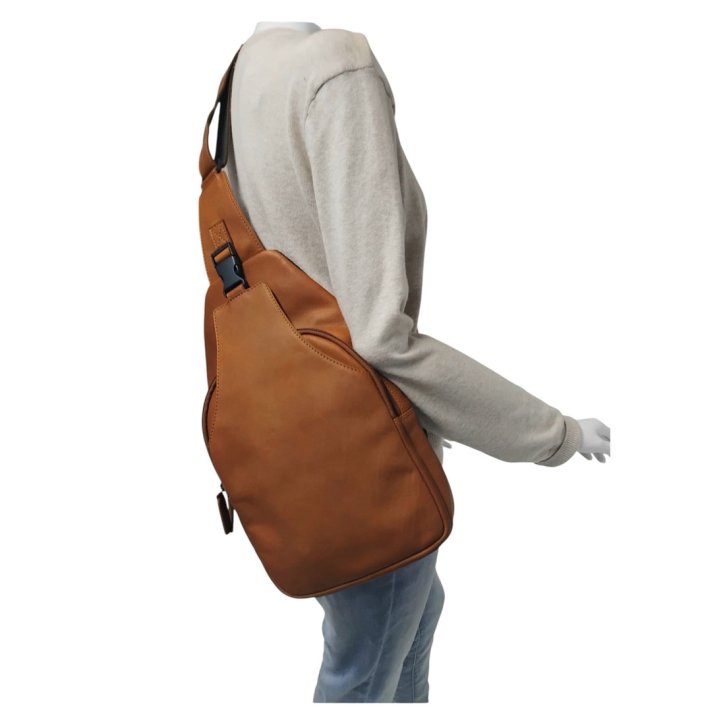 Saccoo BAMBA crossbody bag cognac