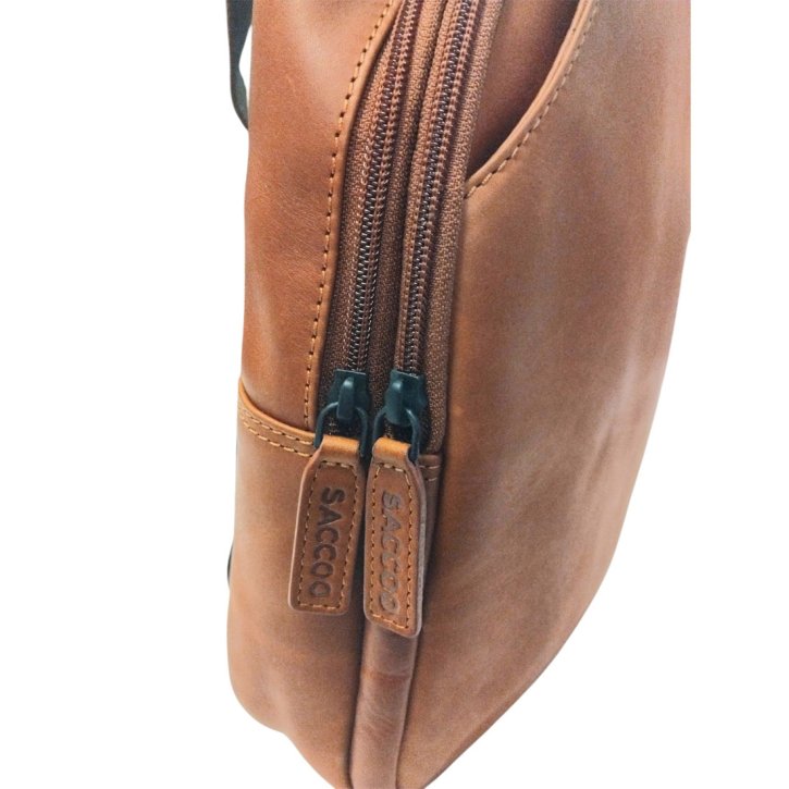 Saccoo BAMBA crossbody bag cognac