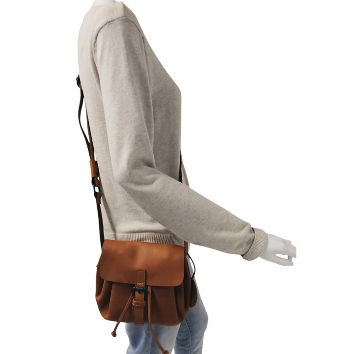 Saccoo COCRO Handtasche cognac