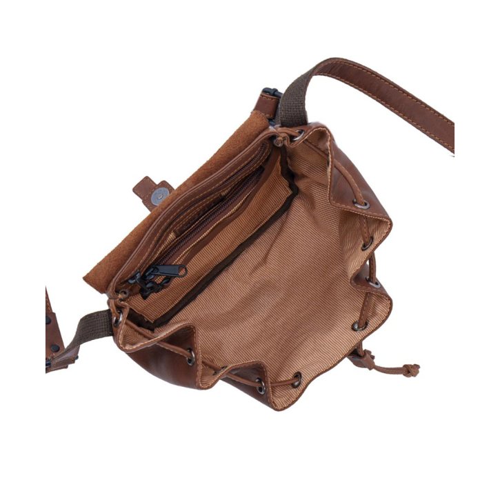 Saccoo COCRO Handtasche chestnut