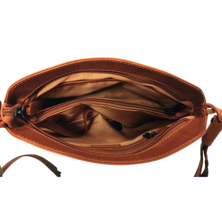 Saccoo SECCE Handtasche cognac