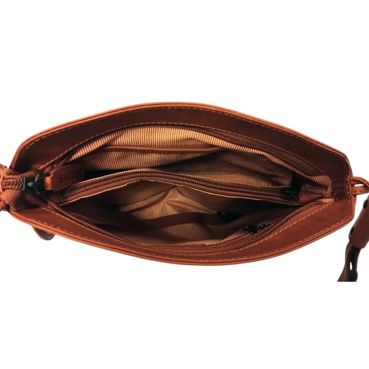 Saccoo SECCE Handtasche cognac
