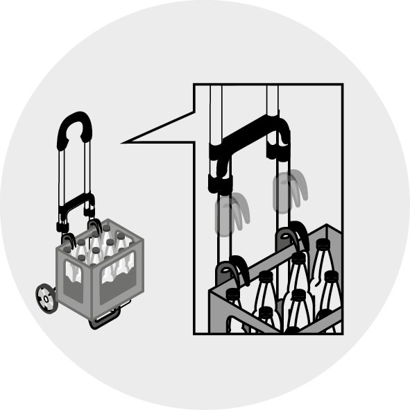 Andersen SCALA PLUS  Einkaufstrolley Mia blau