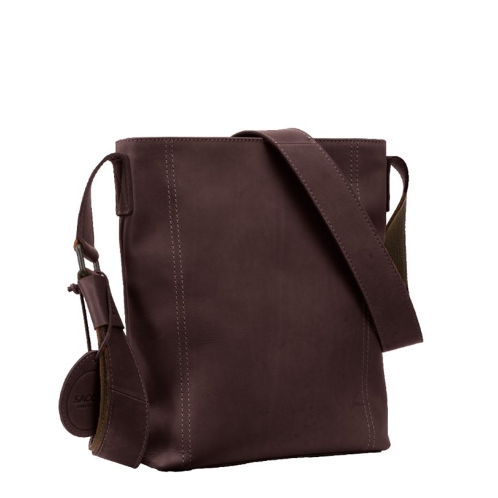 Saccoo Badajo Schultertasche chestnut