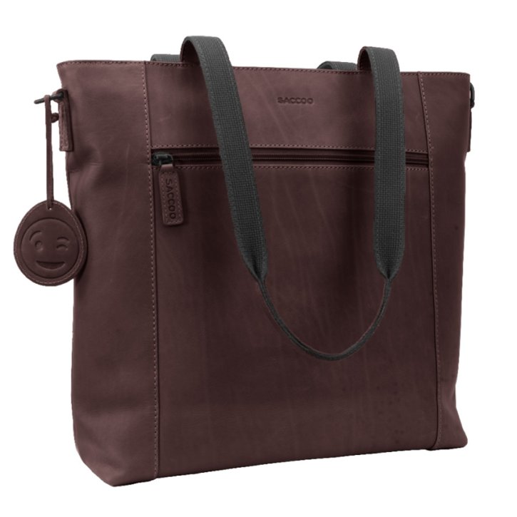 Saccoo Compras Schultertasche chestnut