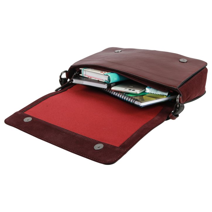 FredsBruder SYMBOLIST Schultertasche red wine