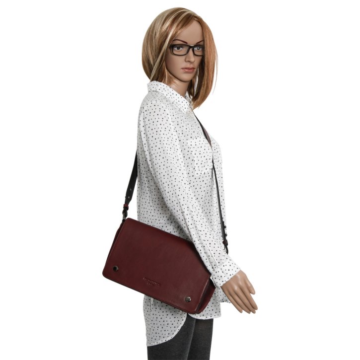 FredsBruder SYMBOLIST Schultertasche red wine