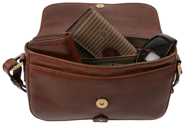 the bridge Handtasche marrone