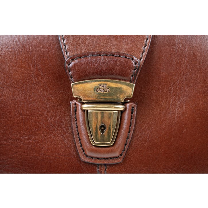 the bridge Bügelaktentasche braun