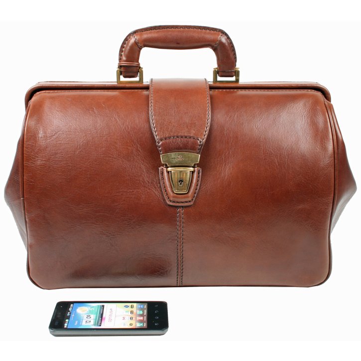 the bridge Bügelaktentasche braun