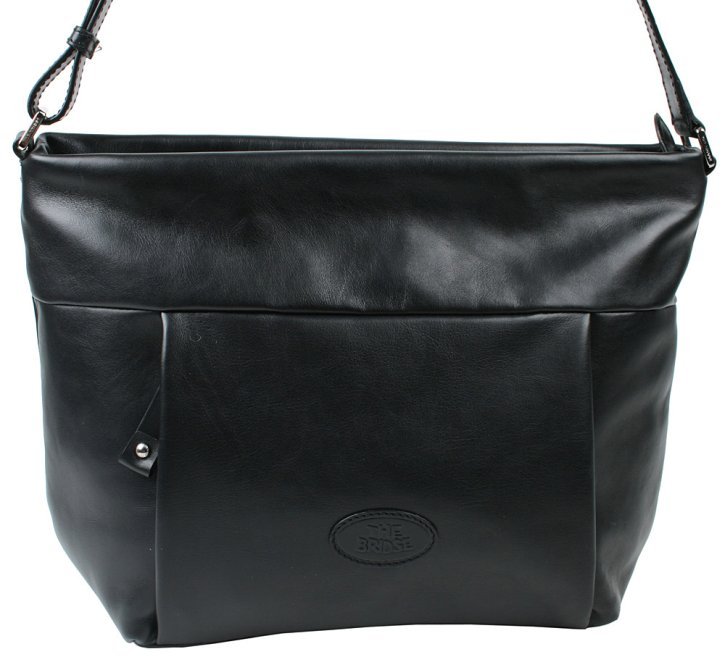 the bridge Große Schultertasche schwarz