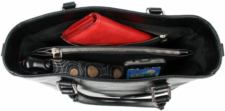 the bridge Henkeltasche schwarz