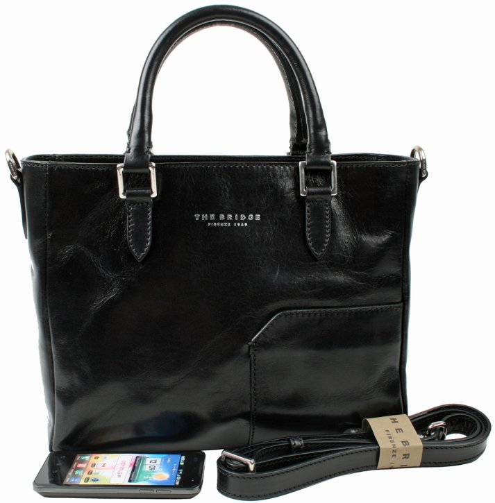 the bridge Henkeltasche schwarz