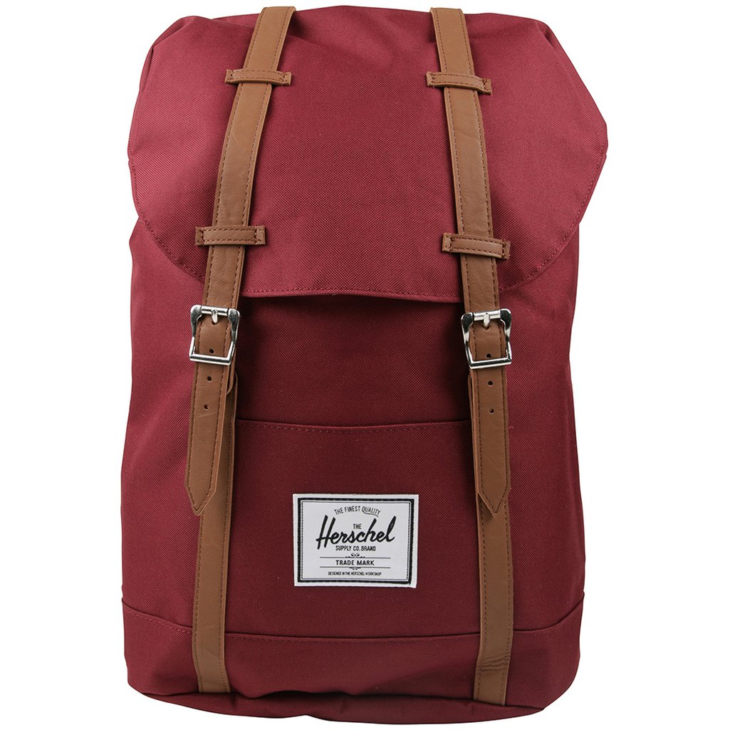 HERSCHEL RETREAT windsor wine/tan online bestellen bei alletaschen.de