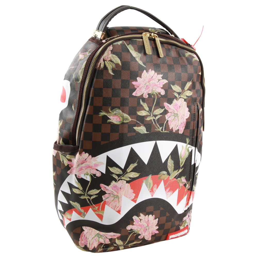 Sprayground shark flower hotsell