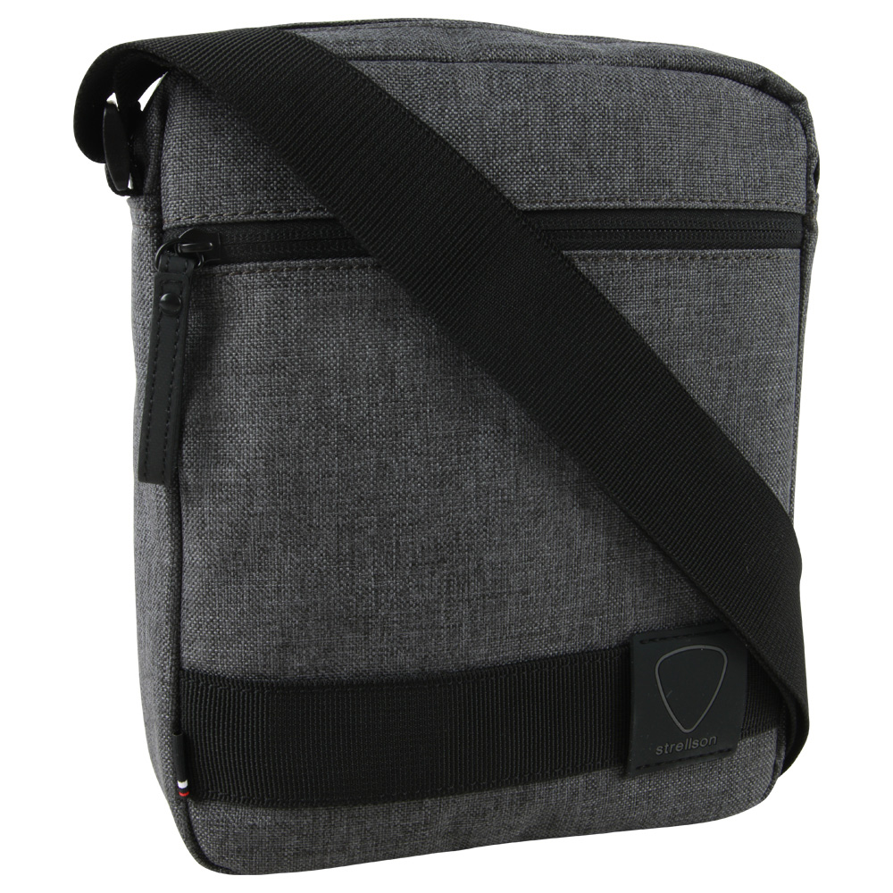 strellson Northwood Shoulder Bag Umhängetasche Tasche Dark Grey Grau Neu 