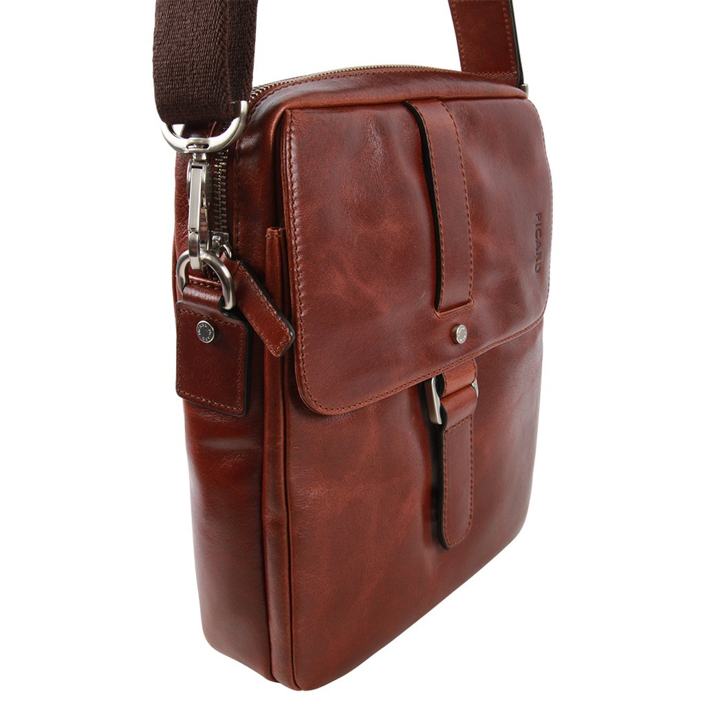 Picard Mens Buddy Crossbody Bag (Cognac)