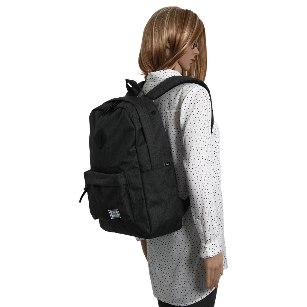 HERSCHEL HERITAGE BLACK crosshatch/black online bestellen bei