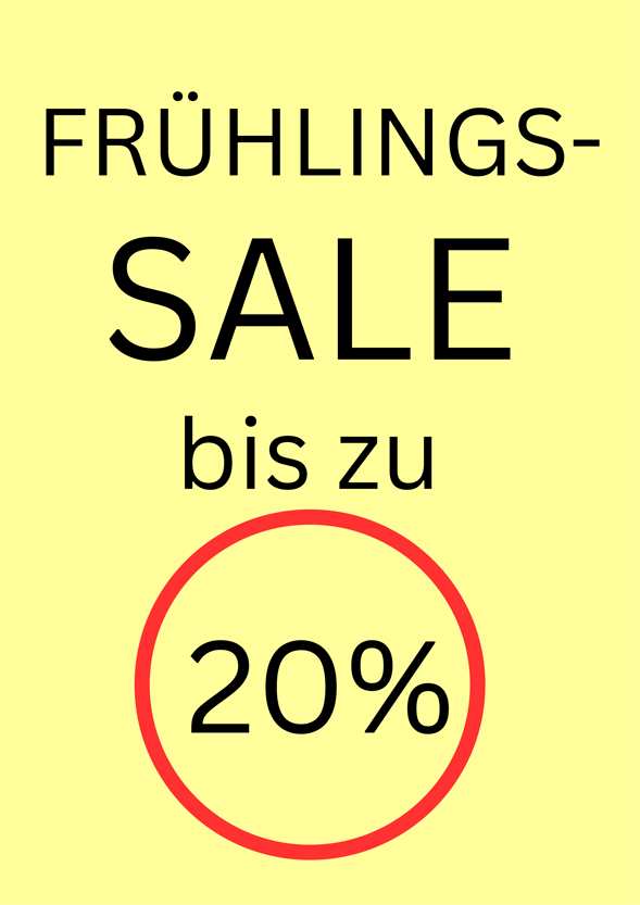 Frühlingssale vom 20.5.2025 - 30.5.2025