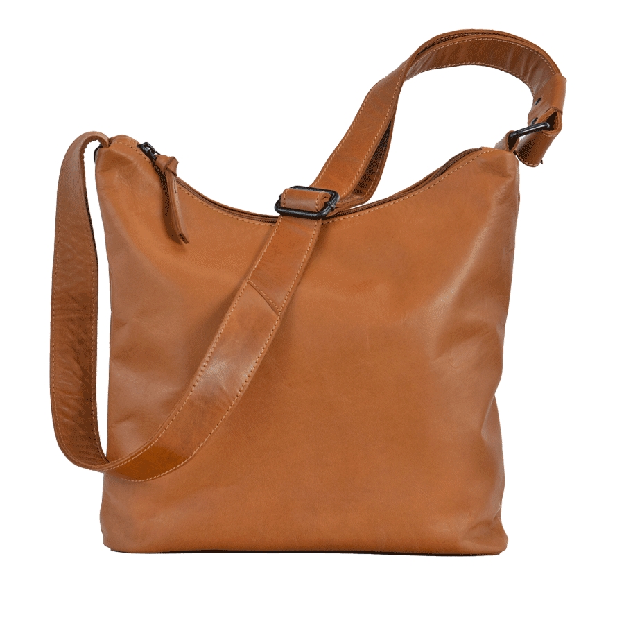 Saccoo Fundo OP Cross Bag cognac online bestellen bei alletaschen