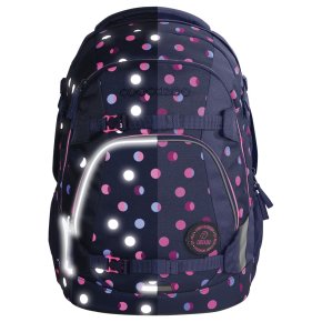 COOCAZOO MATE Schulrucksack reflective moons