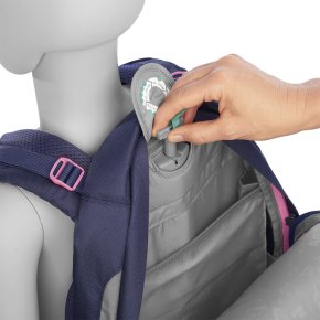 COOCAZOO MATE Schulrucksack reflective moons