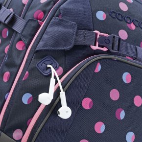 COOCAZOO MATE Schulrucksack reflective moons