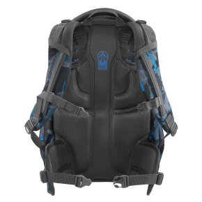COOCAZOO MATE Schulrucksack blue craft